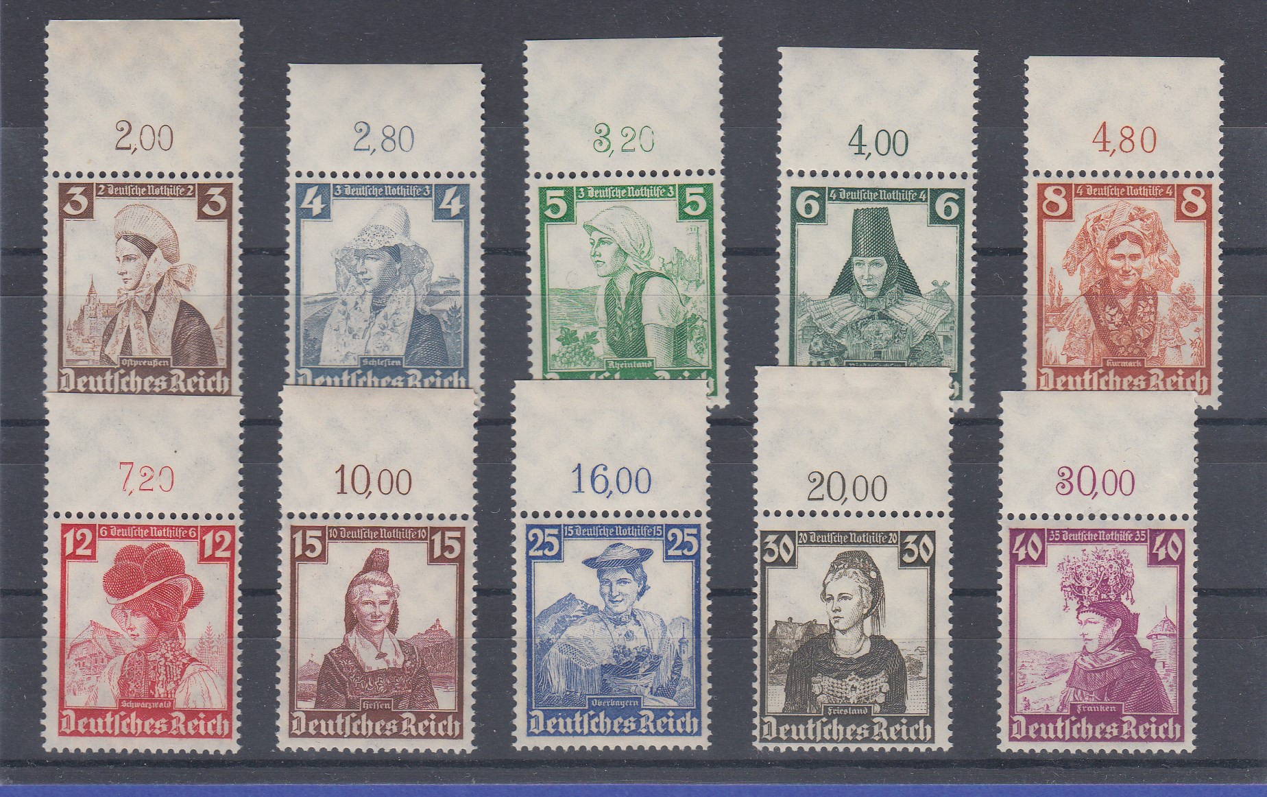 BRD Briefmarken-Satz „Große Bauwerke“ – Postfrisch, Sammlermarke, Ideal Für Philatelie-Enthusiasten