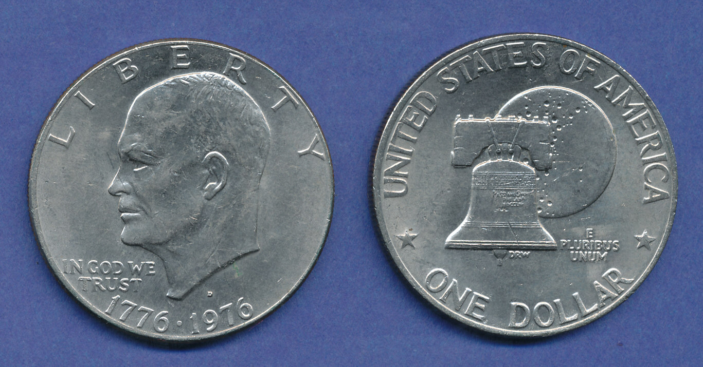 One Dollar Münze 1776 Bis 1976