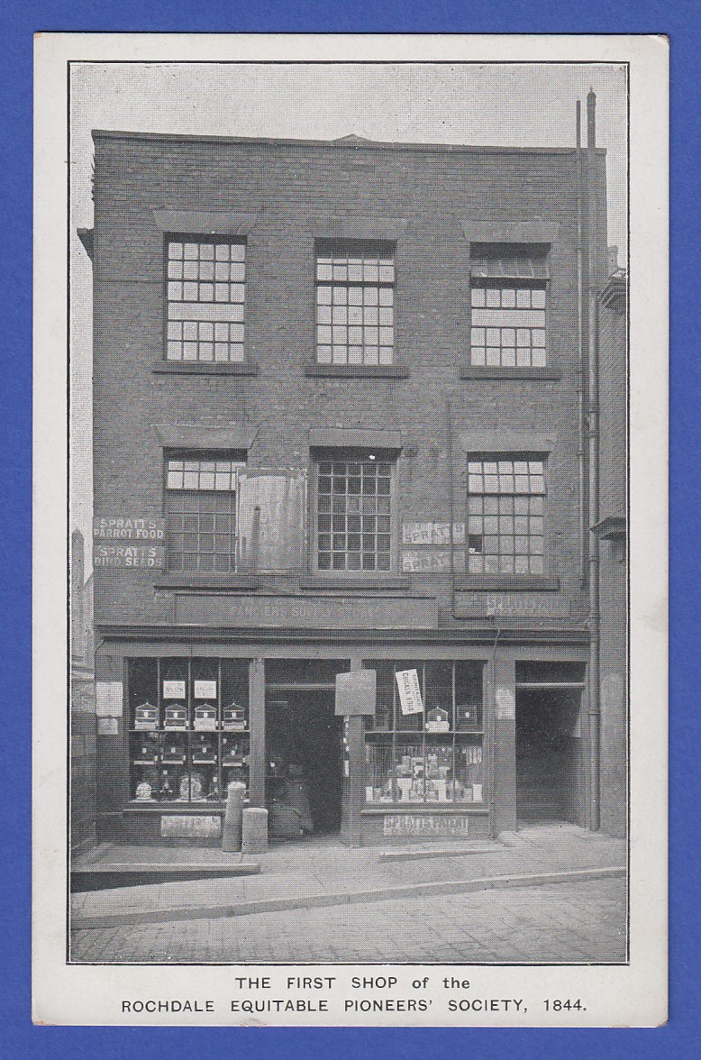AK England The First Shop of the Rochdale Equitable Pioneers Society