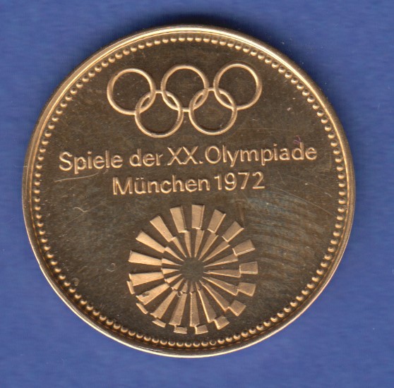 Goldmedaille München Olympische Spiele 1972 Wappen ...