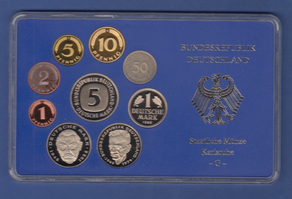 bundesrepublik-dm-kursm-nzensatz-1988-g-polierte-platte-pp-tilman