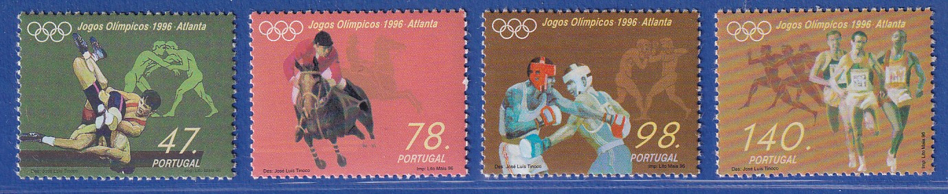 Portugal 1996 Olympische Sommerspiele Atlanta Mi.Nr. 212831