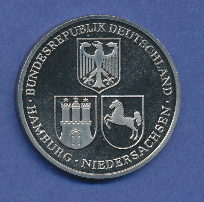 Hansestadt Hamburg Medaille Einweihung Des Elbe-Seitenkanals · Tilman ...