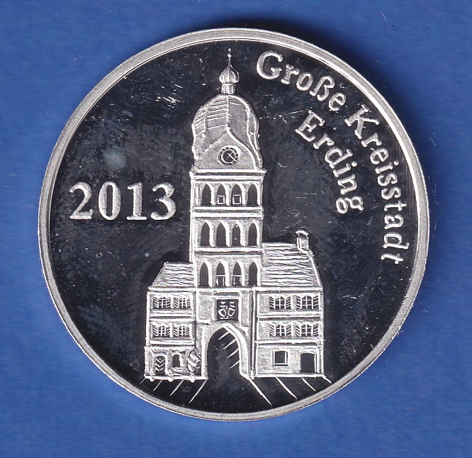 Médaille Commémorative Ville Erding - Honneur Semaine Fête 1949 - Collection Vintage